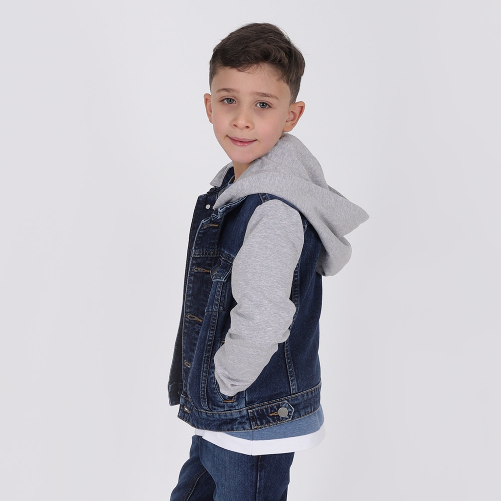Veste best sale molleton garçon